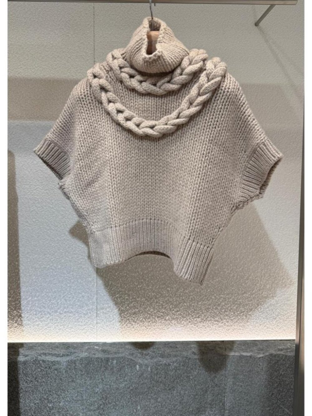 Fedeli Rodolite Biggie Sleeveless Sweater In Wool And Cashmere Tag Size M Women
